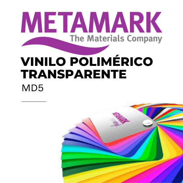 Vinilo polimerico transparente Metamark