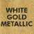 White Gold Metallic