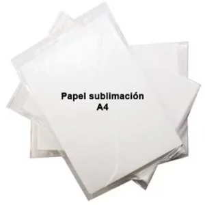 Paquete hojas transfer 120gr A4 Especial RICOH (paq. 110 unidades) - SUBLIPAPER_A4