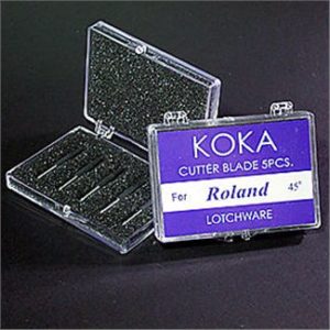 Cuchillas vinilo compatible Roland vinilo 5 unidades (45º) - KOKA5